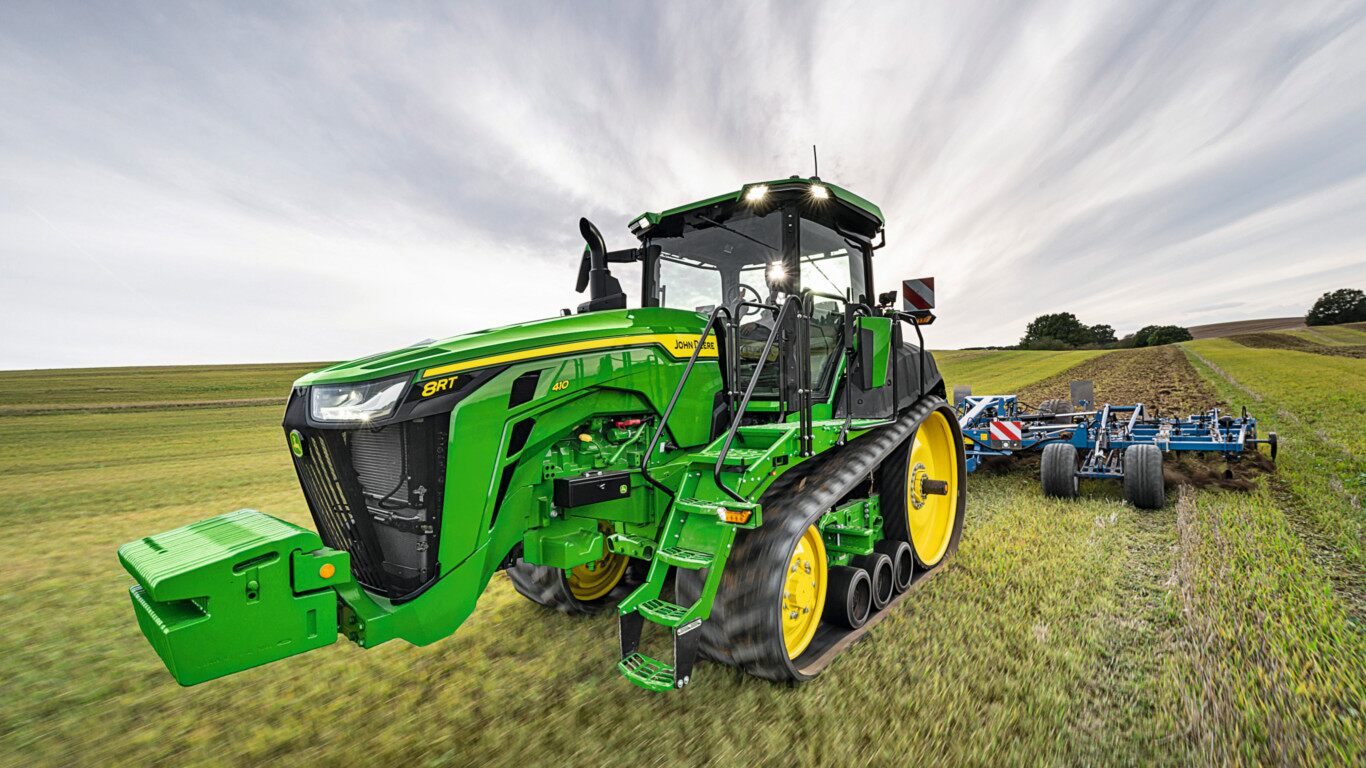 Die neuen 8R Traktoren von John Deere – John Deere Zentralschweiz